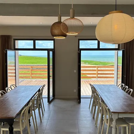 Ferienhaus La Ferme D'honvault - Hebergments 20 Pers Vue