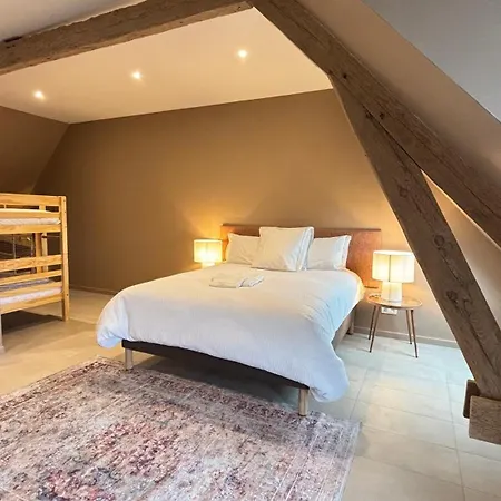 Holiday home La Ferme D'honvault - Hebergments 20 Pers Vue *